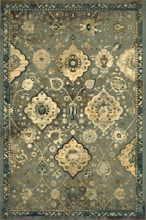 Dywan Polonia Abrash Light Blue