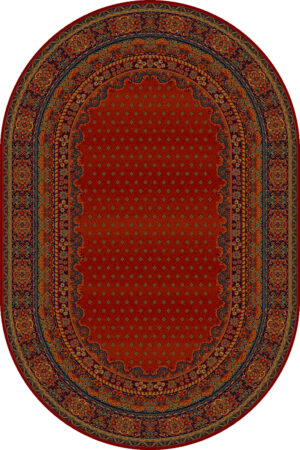 Dywan Polonia Baron Burgund 2 Owal