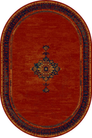 Dywan Polonia Samarkand Rubin Owal